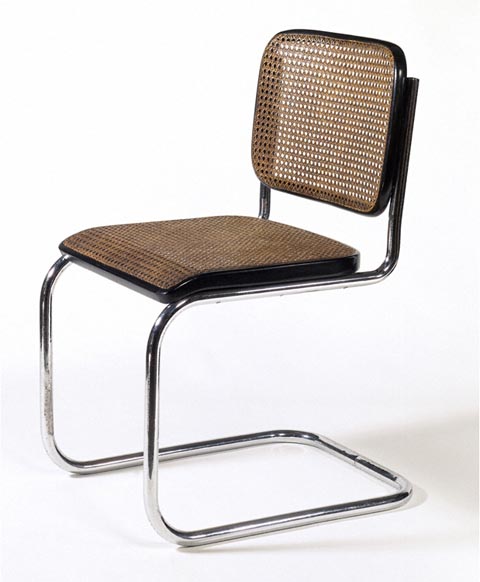Marcel Breuer, side chair, model B32, 1928/31