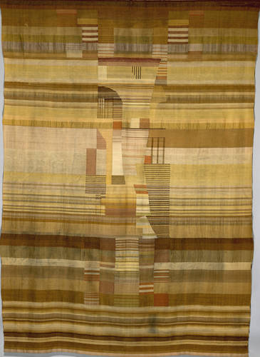 Gunta Stlzl Tapestry, 1922-23. Cotton, wool, and linen. 