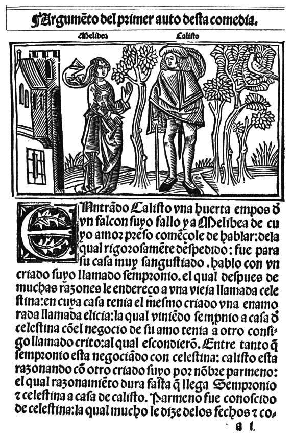 Comedia de Calisto y Melibea, Burgos,Fadrique Alemn, 1499