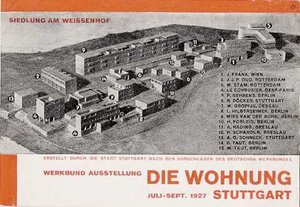 Weißenhofsiedlung 1927